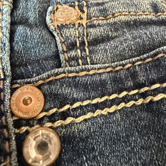 WALLFLOWER 🌸 Luscious Curvy Fit Bootcut Jeans | Size 7 Short | NWT ✨ - Picture 4 of 14